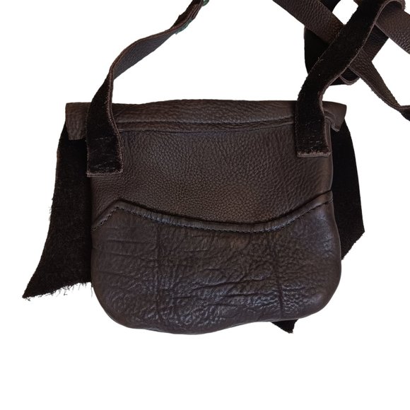 Tread Light  handmade leather purse - Picture 5 of 8